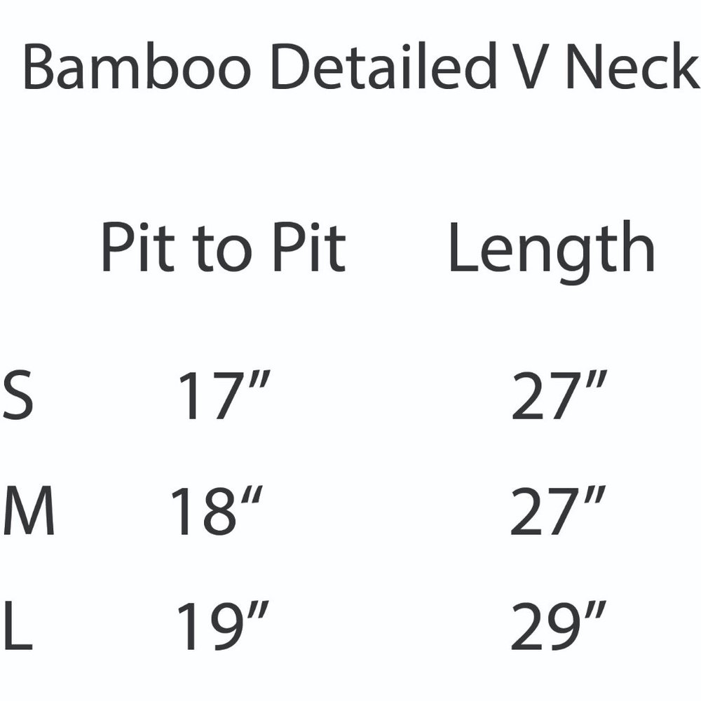 Olive Green Bamboo V Neck Long Sleeve Top - Picture 6 of 6